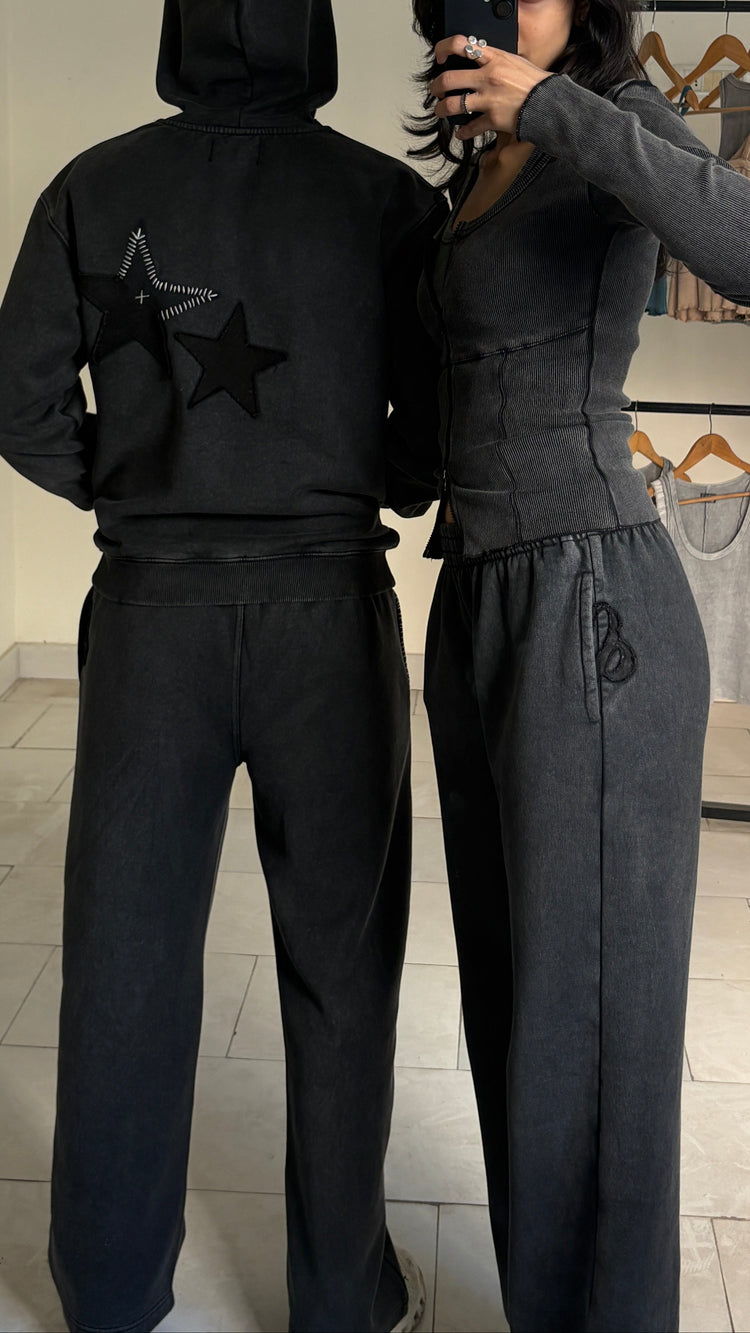 155 Patch Joggers Noir