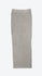 Gray pencil maxi skirt on a white background