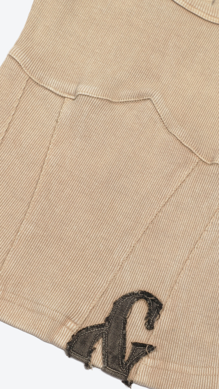 040 Corset Tank Sand