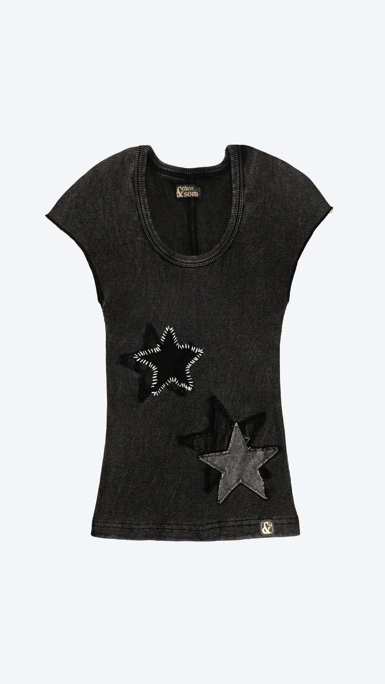 008 Studio High Patch Tank Noir