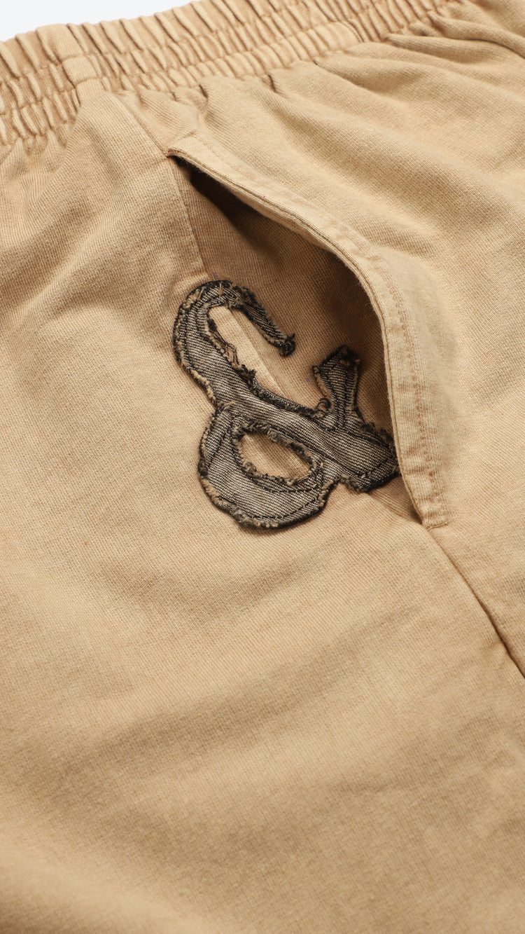 166 Light Terry Joggers Sand