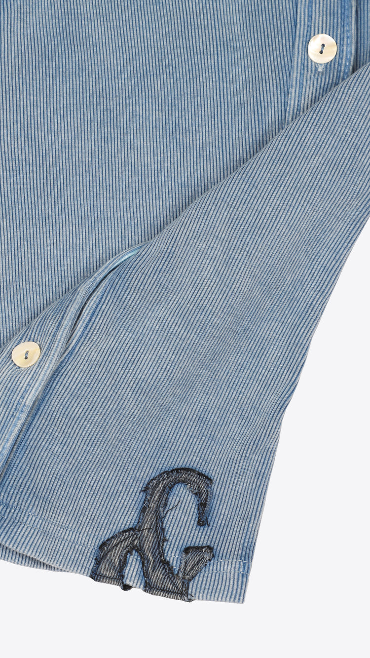 169 Closure Tank Denim Blue