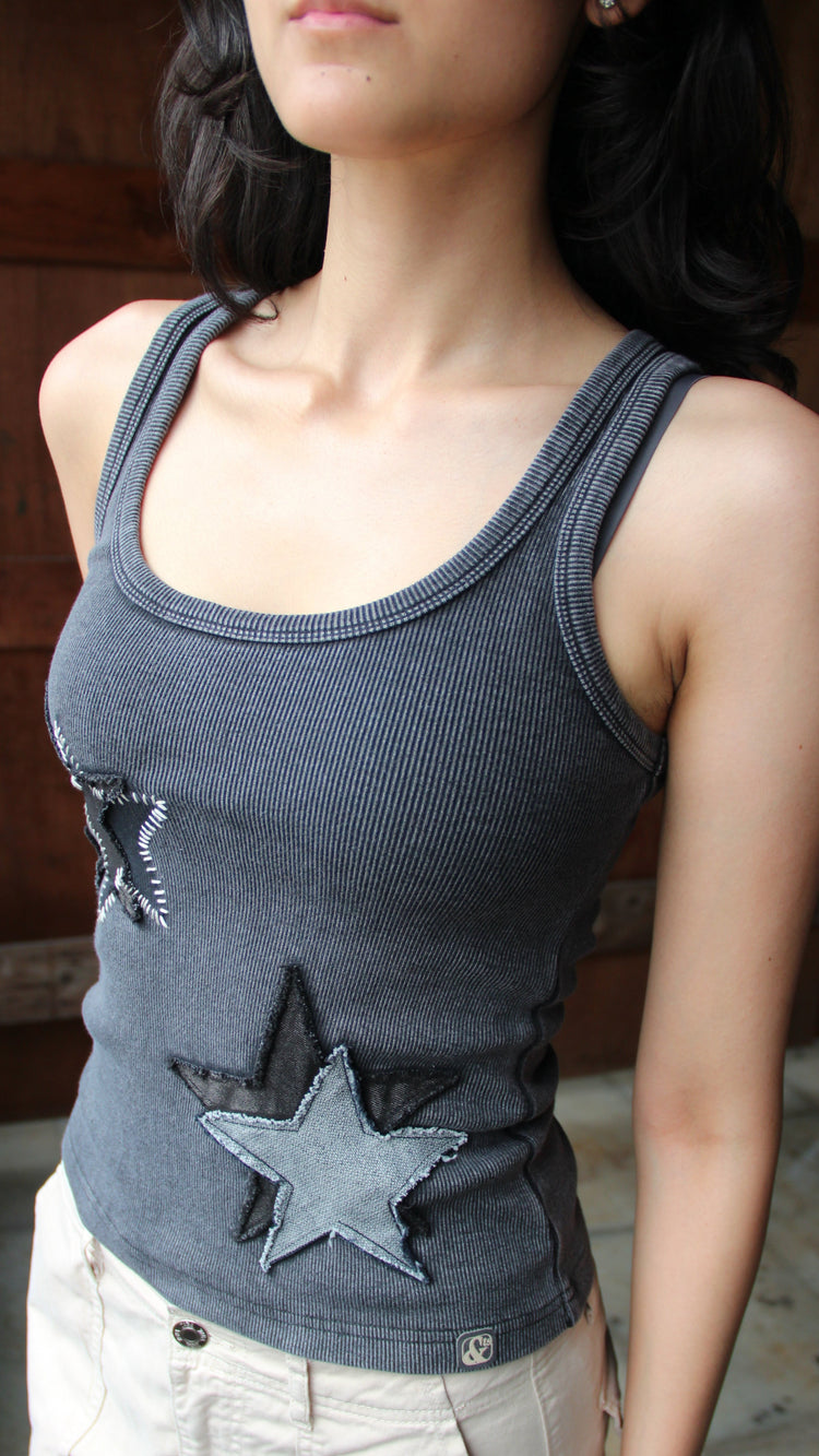 008 Patch Tank Noir