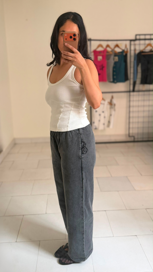166 Light Terry Joggers Noir