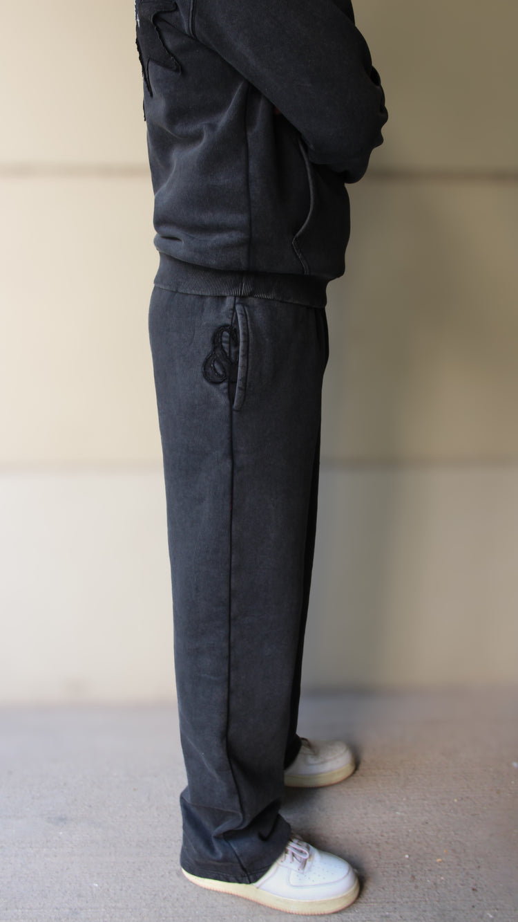 155 Patch Joggers Noir