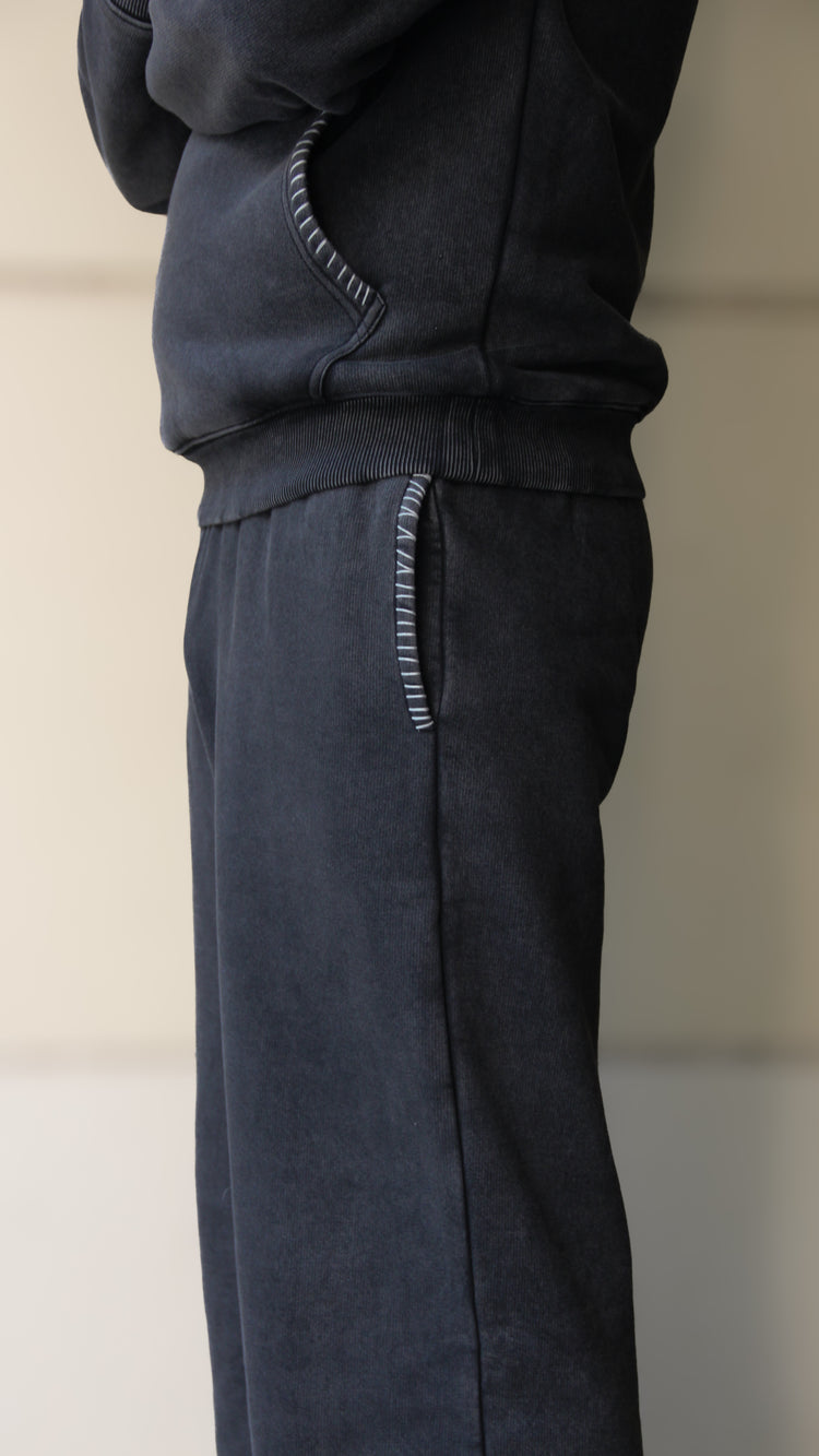155 Patch Joggers Noir
