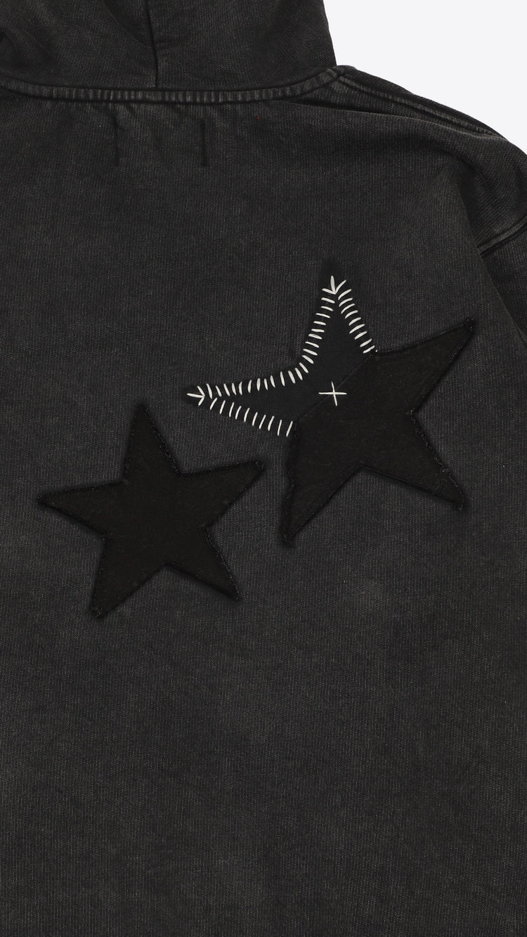 160 Patch Hoodie Noir