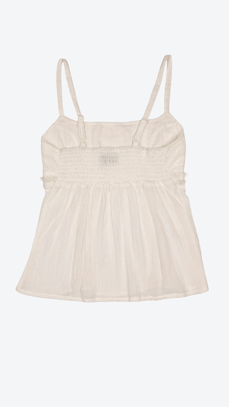 175 Frill Schiffli Cami