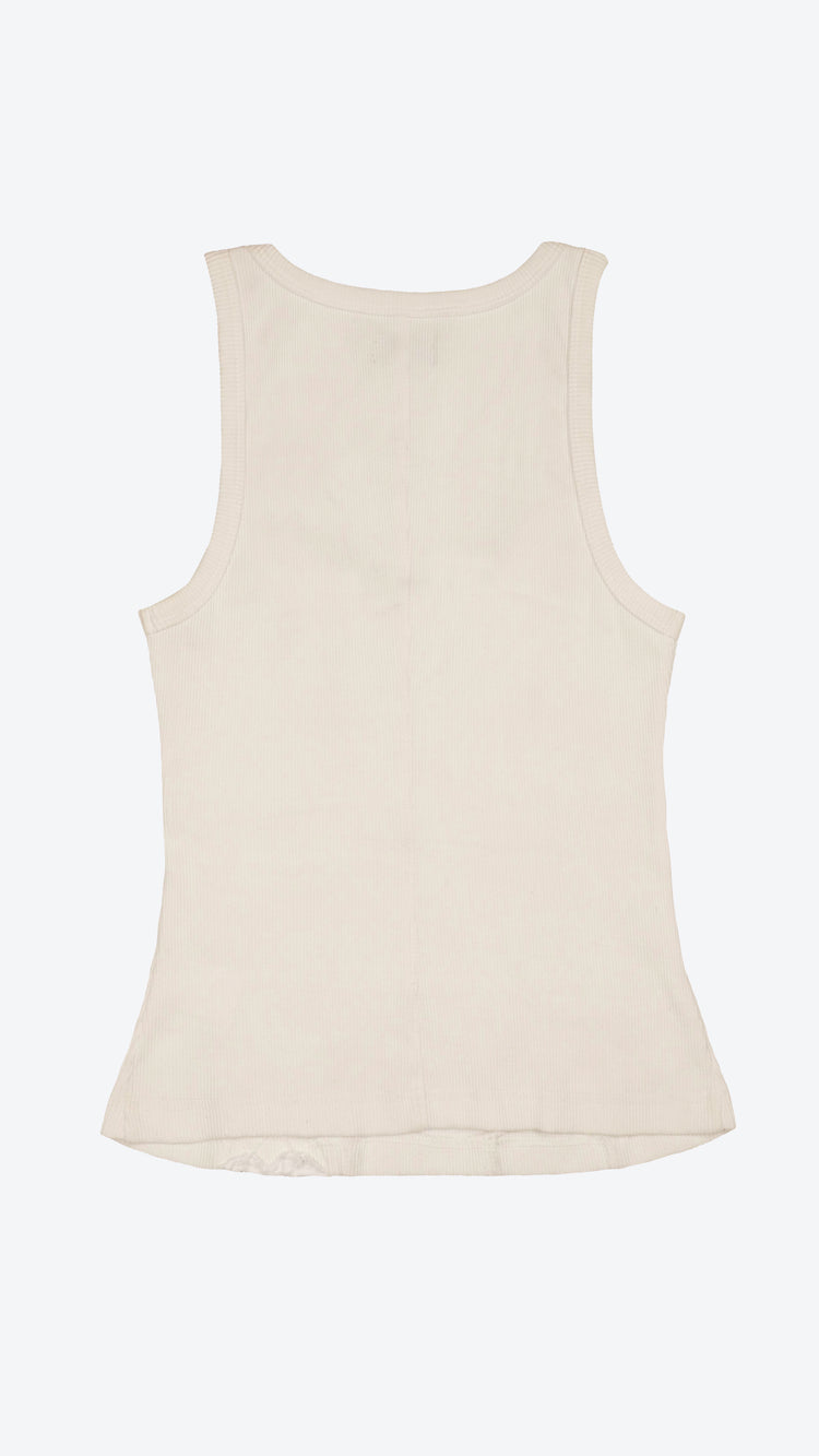 040 Corset Tank Off-White